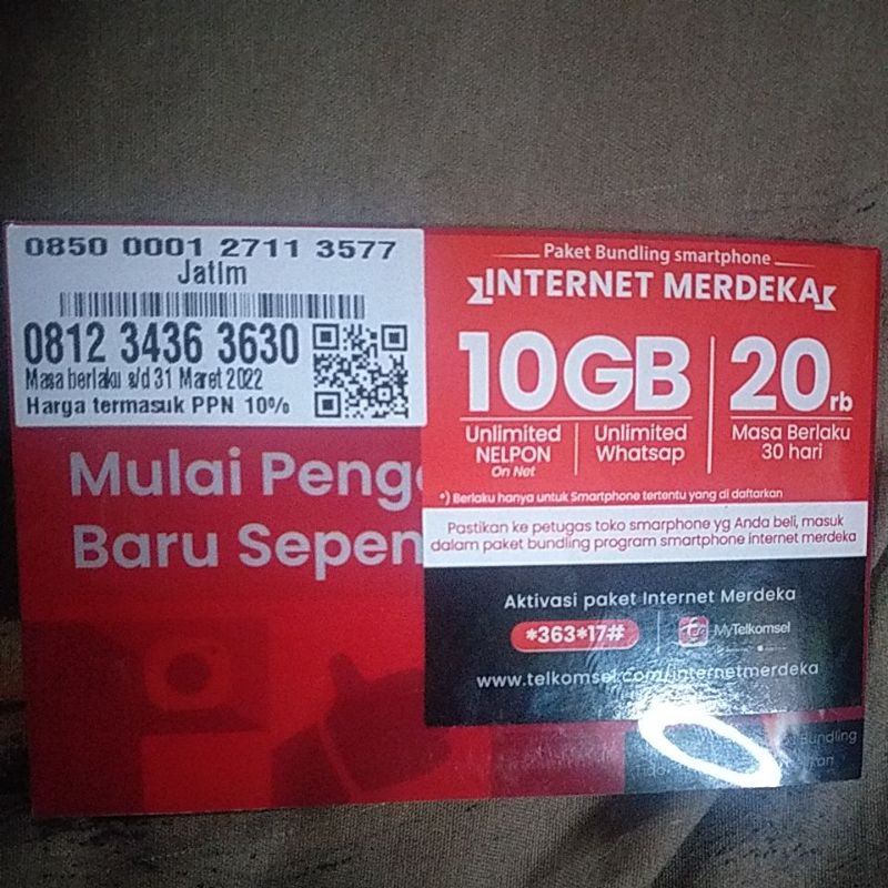 Nomer cantik Simpati