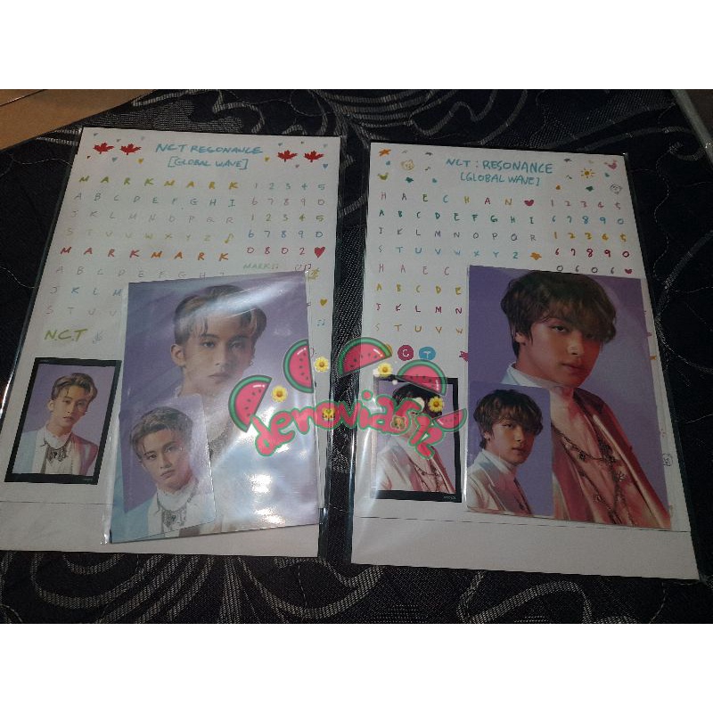 Ready Sealed Scrapbook Deco Sticker Mark & Haechan