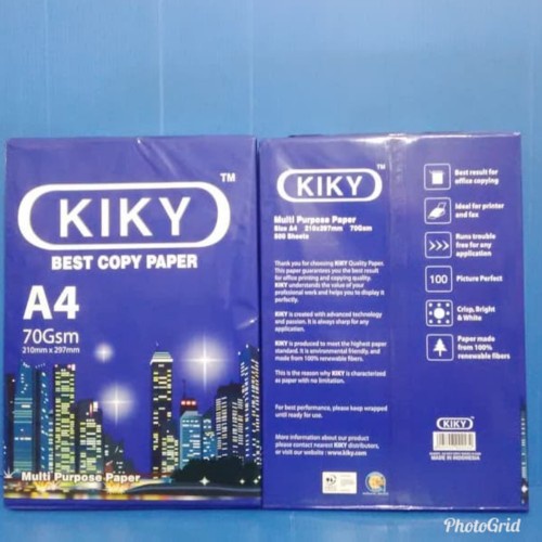 

Kertas HVS A4 70 GSM KIKY jual per dus