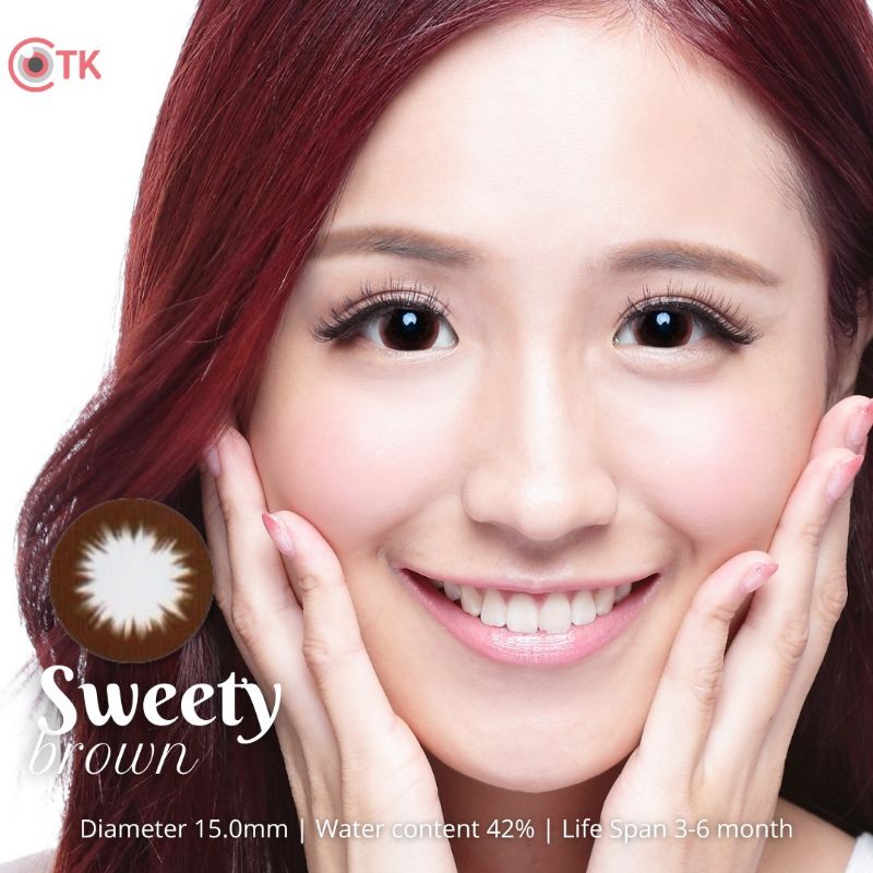 Softlens SWEETY 15 MM by CTK / Softlen Soflen Softlense Warna Normal