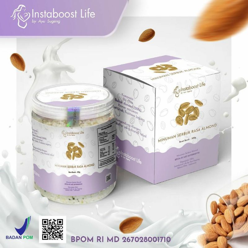 

ALMOND MILK INSTABOOST LIFE (Reseler Resmi Ayu Sugeng)