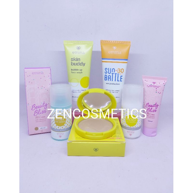 Paket Emina Skincare 6 Set/ Emina paket Remaja
