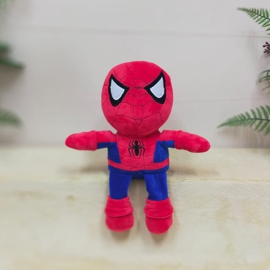 Boneka Spiderman Superhero 40cm/boneka avenger/boneka spiderman murah