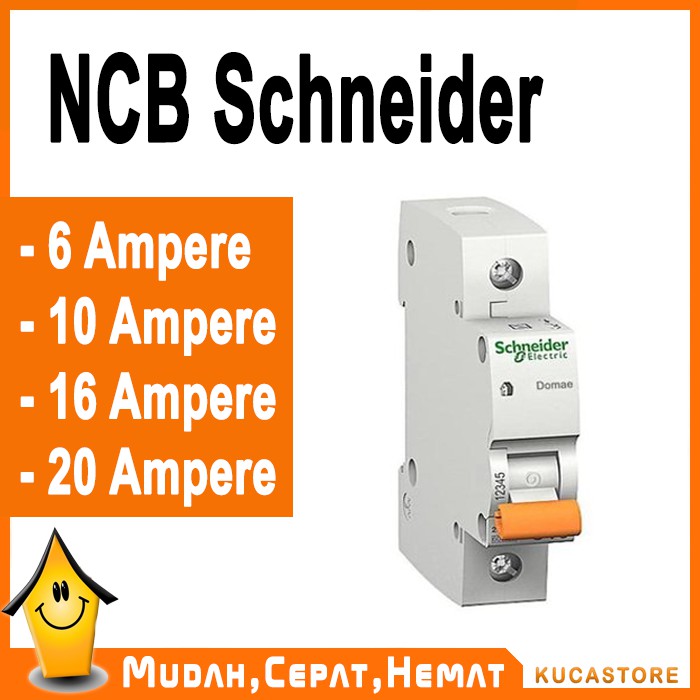 Ncb Mcb Nsb Listrik Schneider Asli