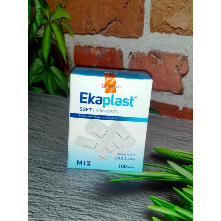 EKAPLAST SOFT MIX PLESTER LUKA NON WOVEN ISI 100 PCS - ONEMED