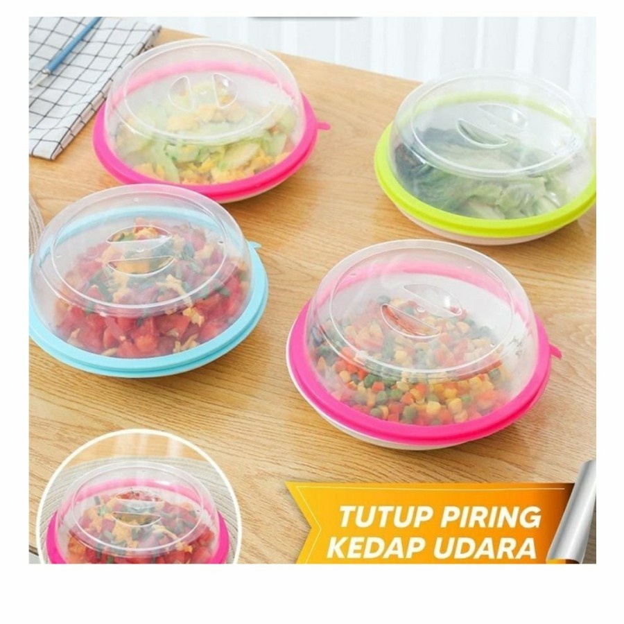 Magnetic Cover isi 5 pcs Cover penutup piring makanan