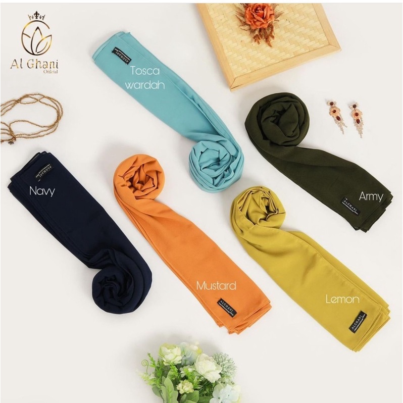 ALGHANI - PASHMINA MALAY | PASHMINA INSTAN MALAYSIA