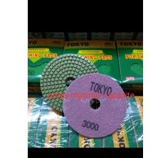 polishing pad Tokyo #3000- diamond pad poles marmer - pad poles granite