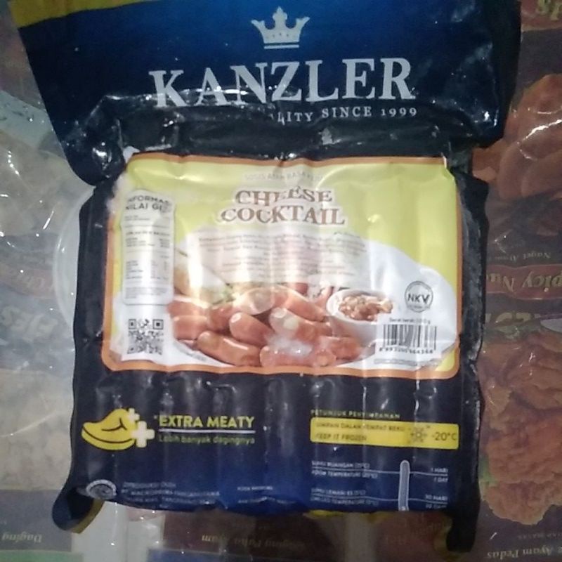 

Kanzler cocktai keju 500gr