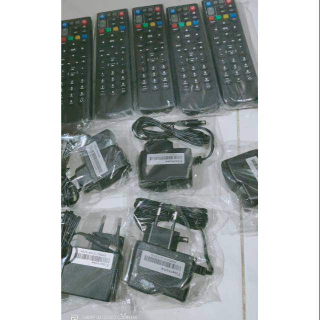 Borong 5unit remot 5unit adaptor 12v