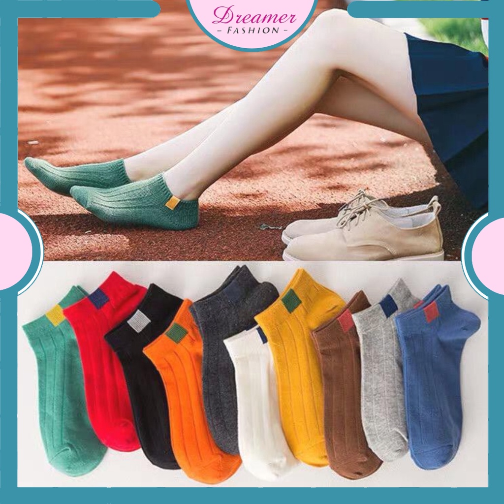 DF KK216 Kaos Kaki POLOS 6 Ankle Cute Socks Short Socks Kaos Kaki Pendek Murah