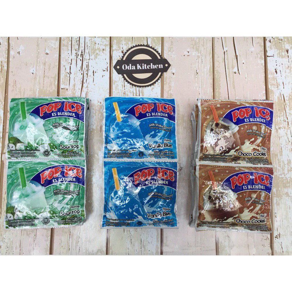 POP ICE SOURSOP VANILLA BLUE CHOCO COOKIES