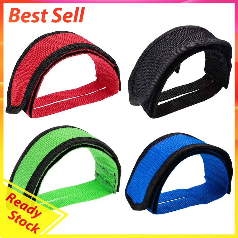 Nylon Bike Fixed Gear Pedal Strap Anti-slip Bicycle Extended Foot Straps