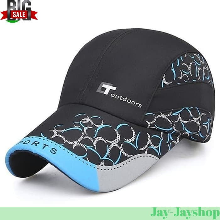 Topi Baseball Cap Snapback Model T Outdoors MLTBB SPORT FASHION HAT