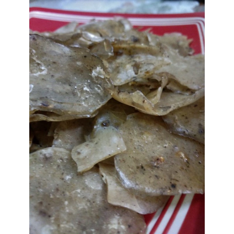 

Krupuk Kupang Kriuk Gurih Enak 250gr 500gr 1Kg (free Bubble Wrap)