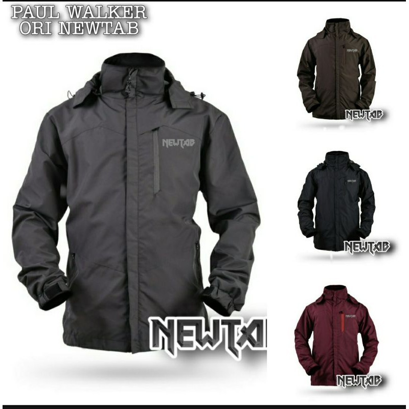 NEW TREN ORI NEWTAB JAKET PAUL WALKER OUTDOOR WATERPROOF NEW TREN ORI NEWTAB JAKET PAUL WALKER OUTDOOR WATERPROOF