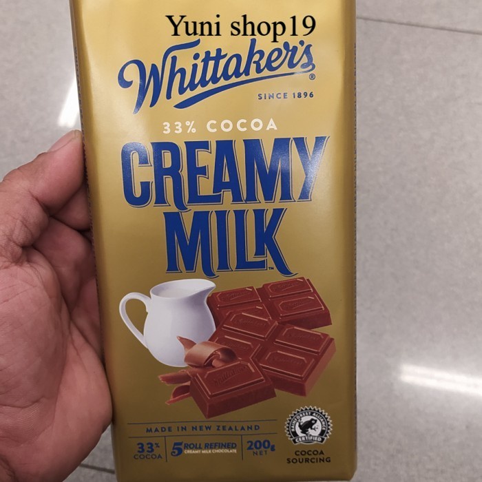 

whittakers creamy milk 200gr