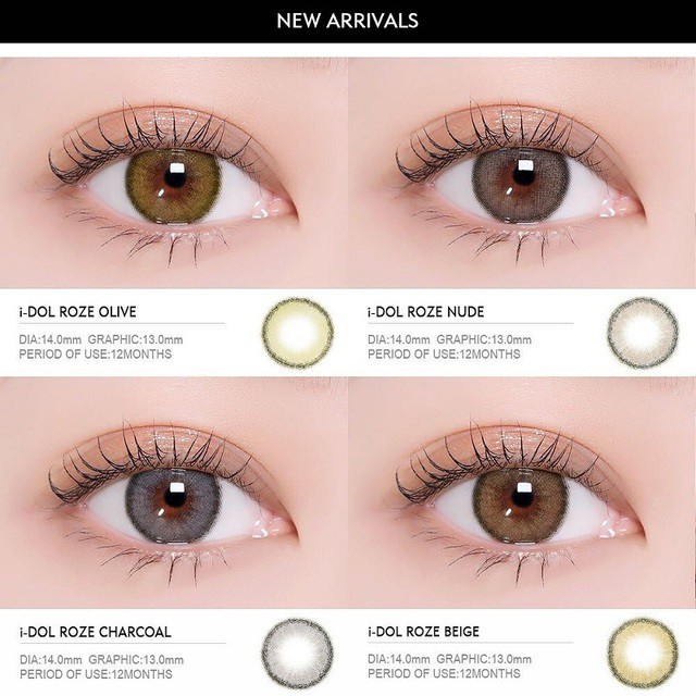 SOFTLENS SWEET IDOL ROSE (NORMAL ONLY)