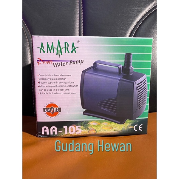 AMARA 105 WATER PUMP - POMPA AIR AMARA - 60 W - 2400 L/H