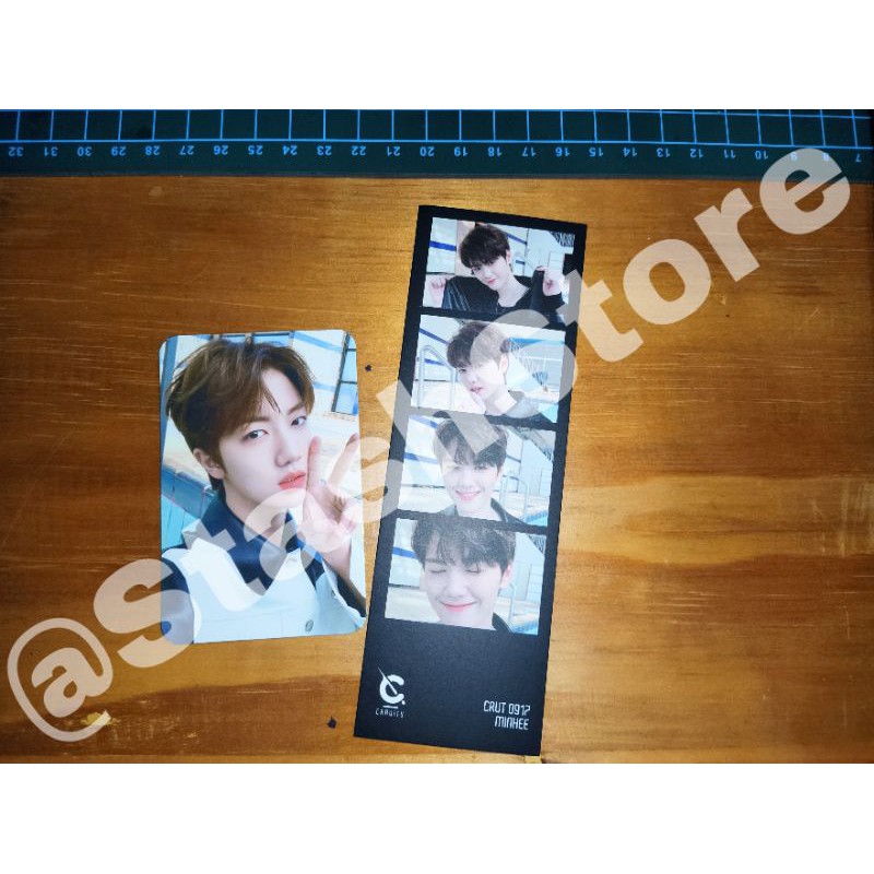 [OFFICIAL] Cravity album only Hideout Photostrip Minhee Photocard/PC Wonjin Cravity Hideout Ver 2