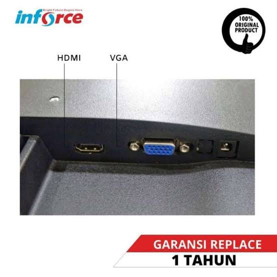 MONITOR LED INFORCE 19.5&quot; INCH 1950NH RESOLUSI 1366 X 768 VGA HDMI