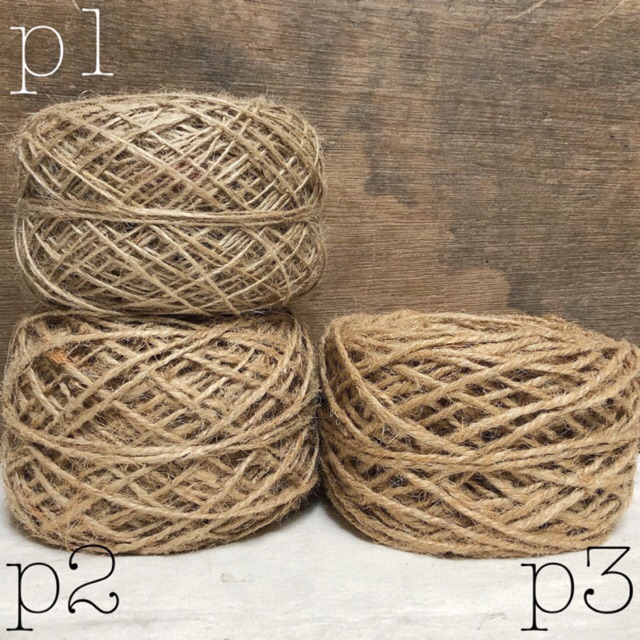 Tali Goni / Jute ( Rustic Burlap String )