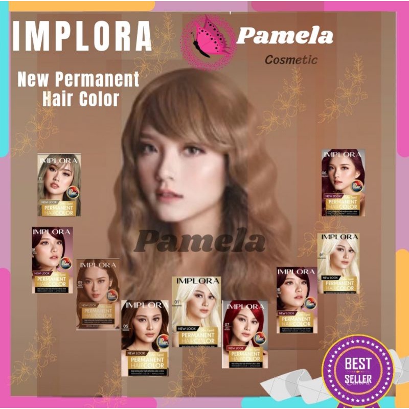 ❤ PAMELA ❤ IMPLORA NEW HAIR COLOR PERMANENT/ SEMIR RAMBUT PERMANEN IMPLORA