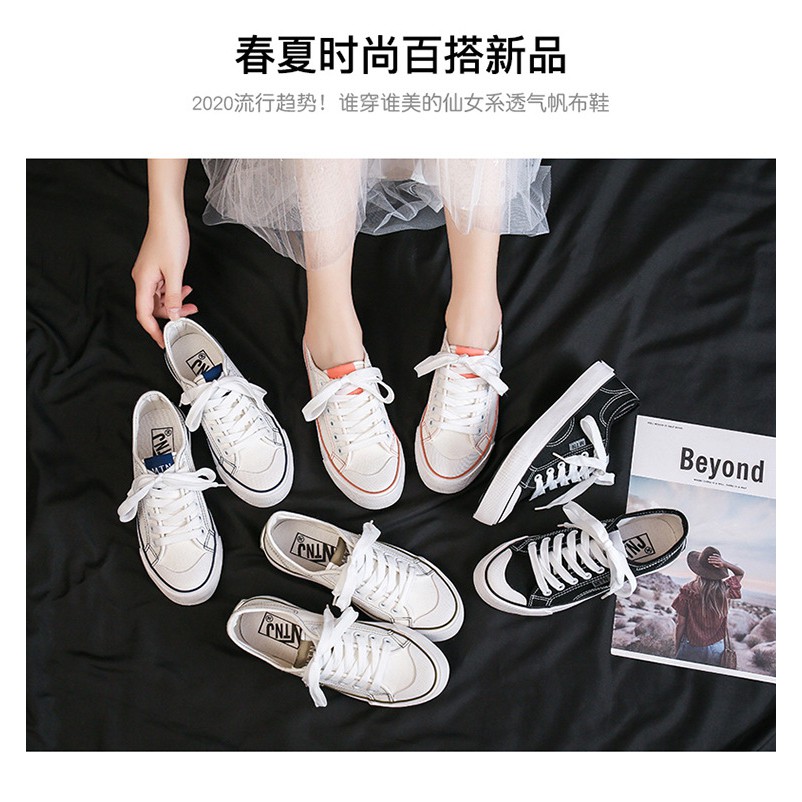 2.2 COD Sale [DENDEN.ID] Sepatu Wanita Sneaker Import Sport Sepatu Casual Korea Style Murah DD1006