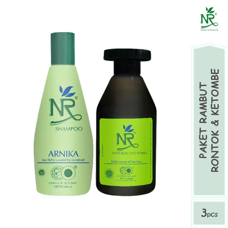 NR - Paket Rambut Rontok dan Berketombe-Paket RoKe 1
