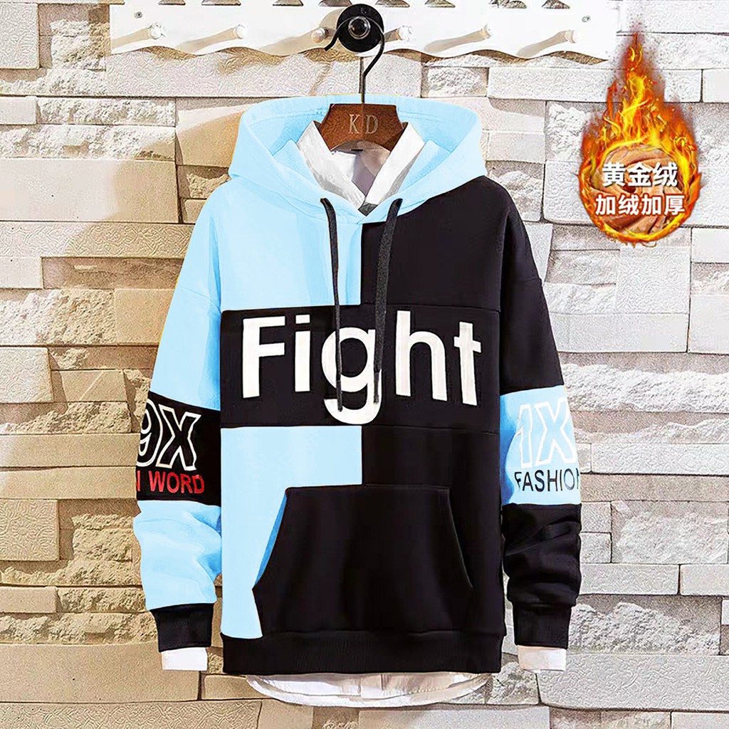 AMOSJKT28.SWEATER LENGAN PANJANG,SWEATER PRIA WANITA DEWASA,HODDIE FIGHT