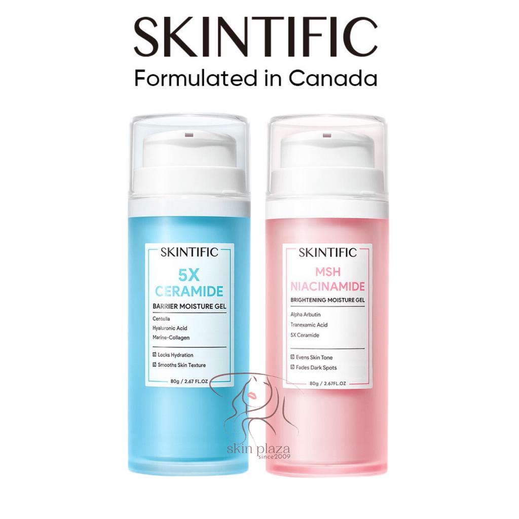 SKINTIFIC 5X Ceramide Barrier Repair | MSH Niacinamide Brightening Moisture Gel 80gr Moisturizer BPOM