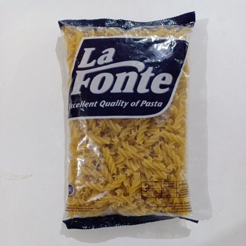 

LAFONTE pasta fusilli 500gr