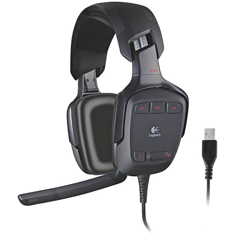 Cre Busa Headphone Pengganti Untuk Logitech G35 G332 G533 G633 G933 G935 G-Pro G433