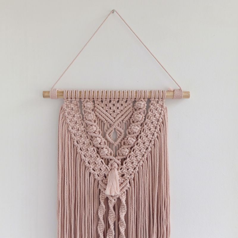 Hiasan Dinding Macrame