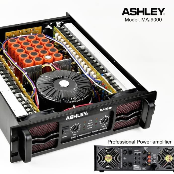 Power Amplifier Ashley MA 9000 ma9000 ORIGINAL