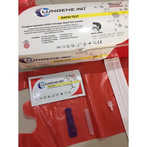 SWAB ANTIGEN LUNGENE