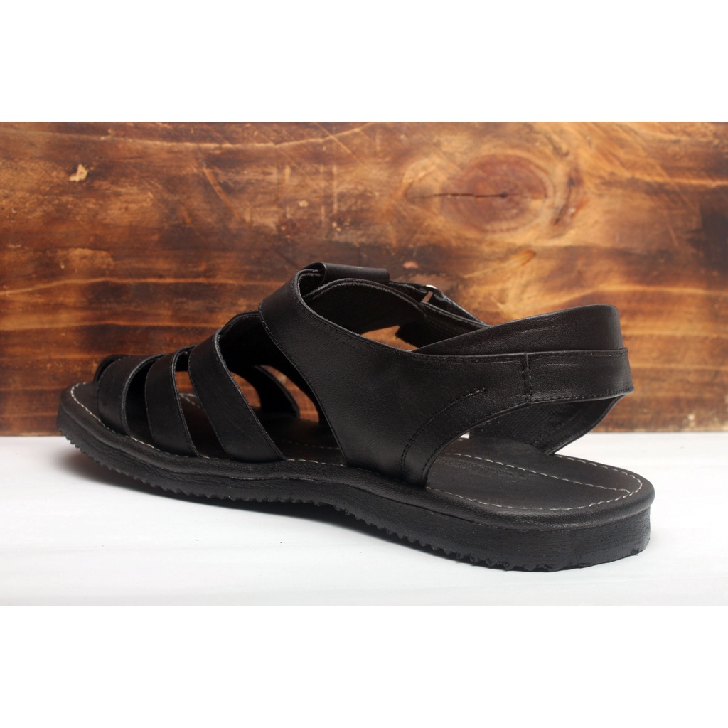 Sepatu Sandal Pria Kulit Asli Rasheda Gr 45 Borongsong Big Size