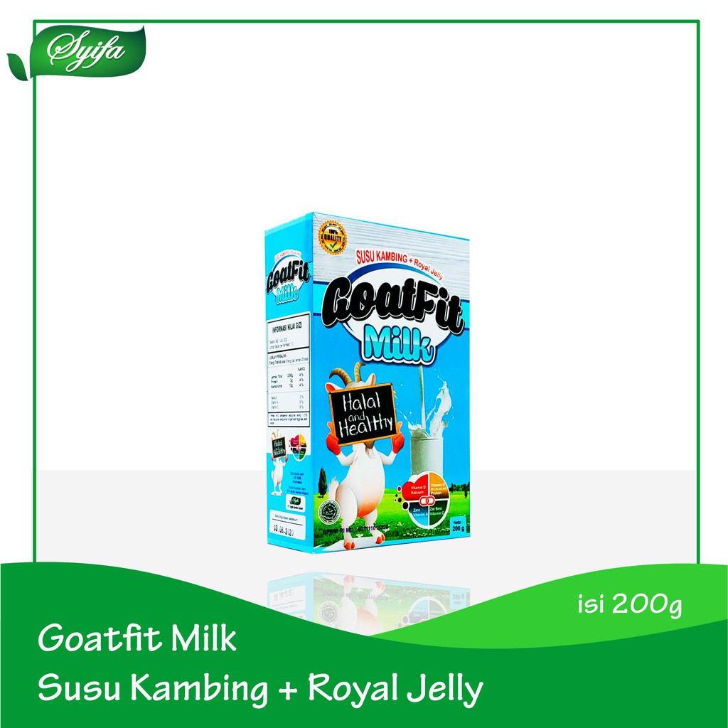 

GoatFit Milk Susu Kambing Plus Royal Jelly