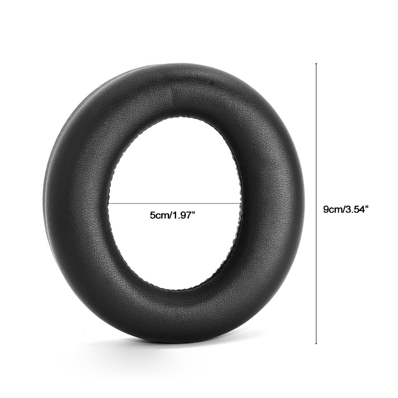 Cre 2pcs Bantalan Pengganti Bahan Kulit Protein Untuk Headset Wireless Bluetooth PS5 3D