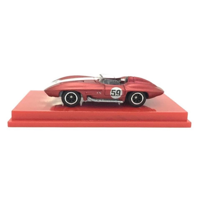 Hot Wheels Garage Ford vs GM Corvette Stingray - Base Besi Ban Karet