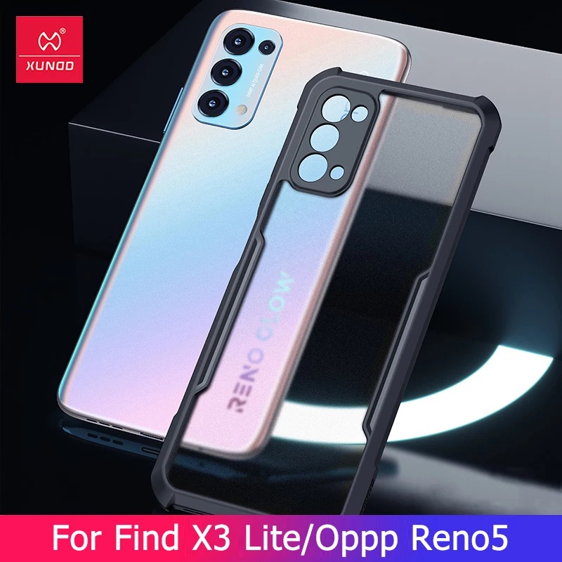 PROMO Case OPPO Reno 5 5G Shockproof Casing Xundd Transparan Clear Pelindung HP Sampul Transparan