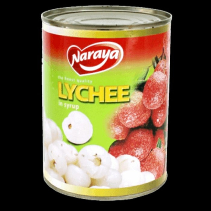 

Kalengbuah- Naraya Lychee/ Buah Leci Dalam Kaleng 565 Gram -Buah-Kaleng.