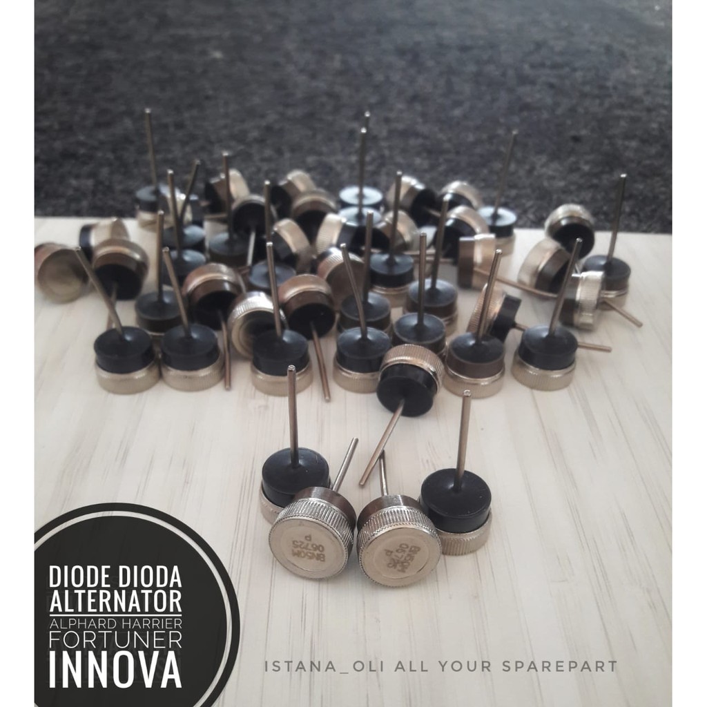 Diode Dioda Alternator Dinamo Ampere Amper Innova Fortuner Alphard  Harrier Apv Grand max Luxio Teri