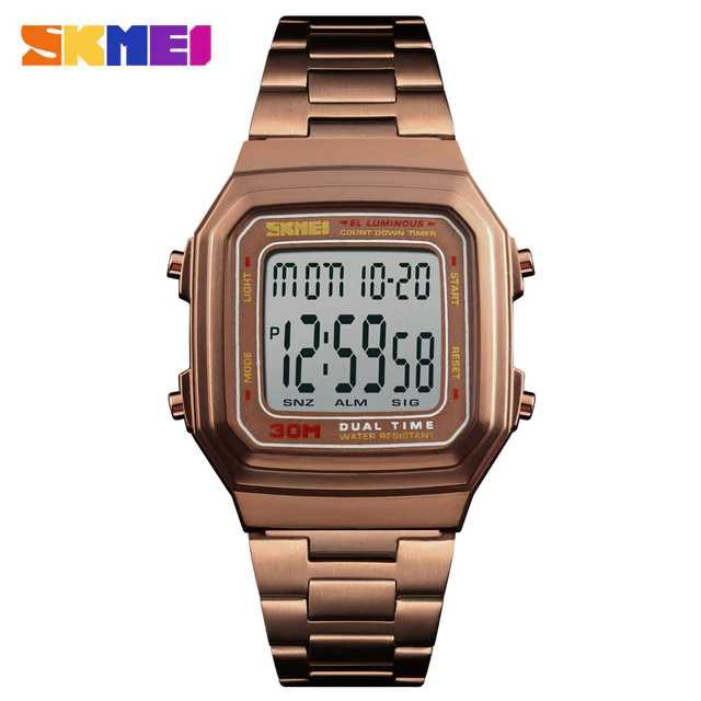 Jam Tangan Pria / SKMEI DG 1337 Men / Jam Tangan Digital LED Original / SKMEI