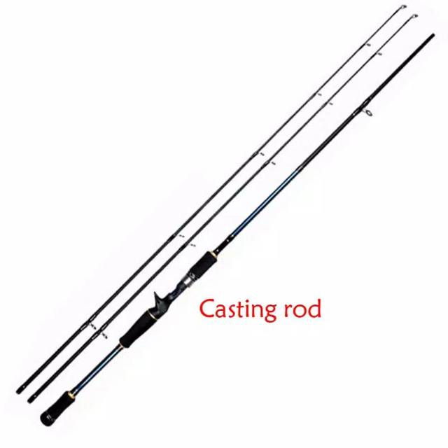 joran carbon spinning dan baitcasting casting 180 210