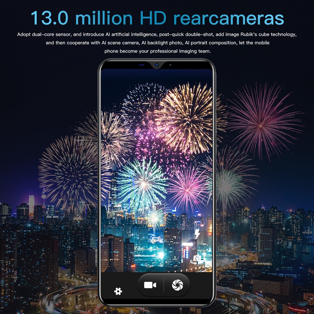 5G【COD+FLASH SALE】HP 0PP0 Reno6 PRO 6.53inch RAM 6/128GB Handphone hp murah baru Ponsel Pintar Android 10.0 Mobile Phones Reno5 Pro Reno4-2