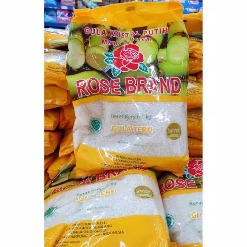 ROSE BRAND GULA KRISTAL PUTIH 1KG