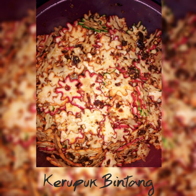 

Seblak Kering (Kerupuk Bintang) 250 gram Mantulll