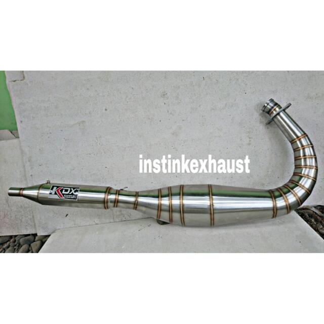 Knalpot Rx King kolong Stainless