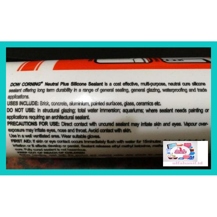 

Rew5Ey- Lem Kaca Aquarium Dow Corning Clear / Lem Silicone Sealant Ft54Yt5-